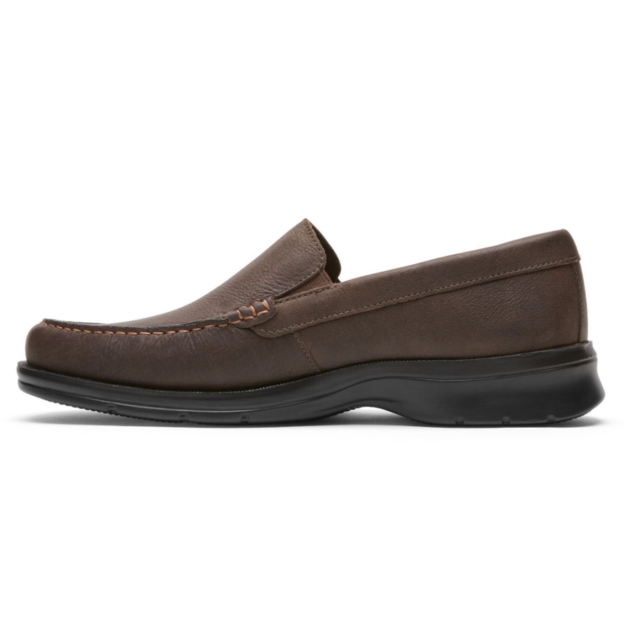 Rockport Herre Palmer Venetiansk Loafer Java Tumlet