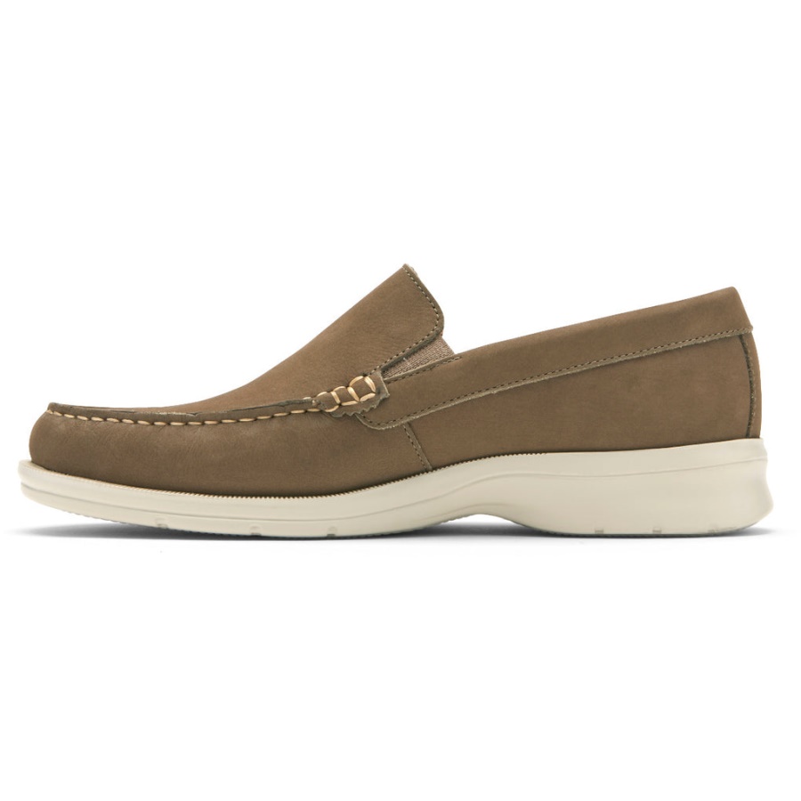 Rockport Herre Palmer Venetiansk Loafer Vicuna Nubuck