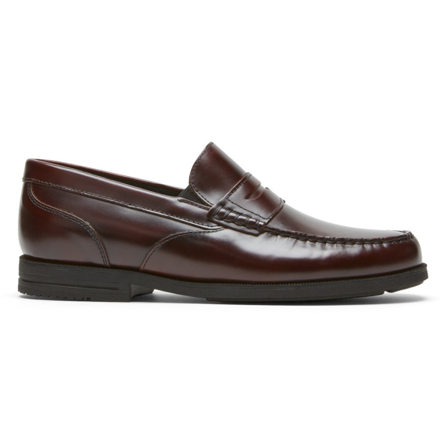 Rockport Herre Preston Penny Loafer Burgunder