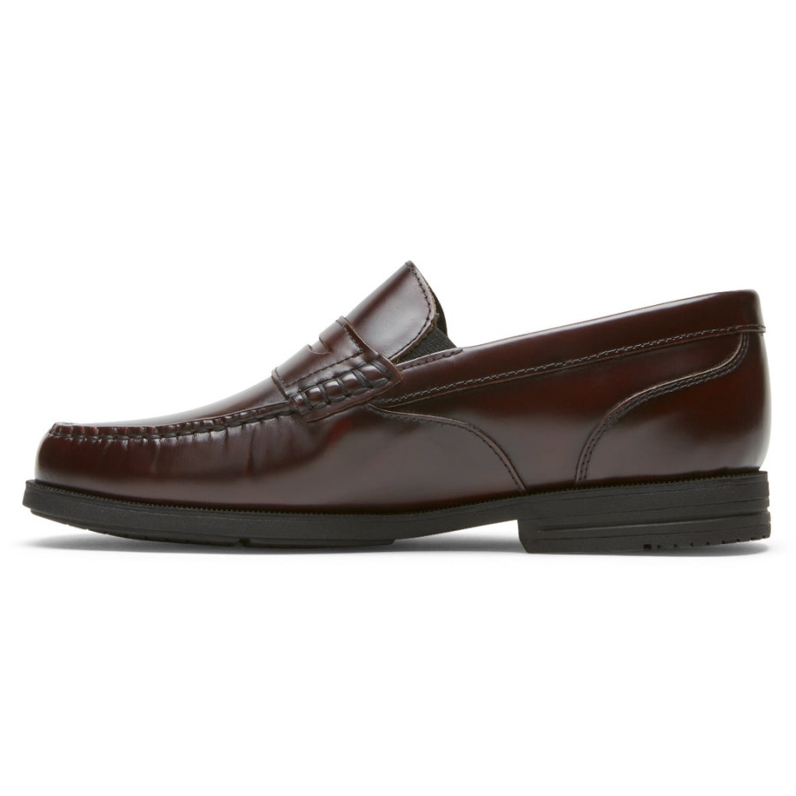 Rockport Herre Preston Penny Loafer Burgunder