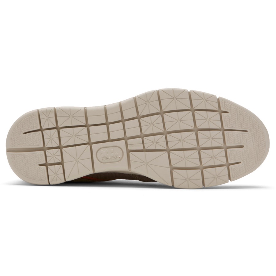 Rockport Menns Primetime Casual Mudguard Sneaker Breen Mesh Skinn