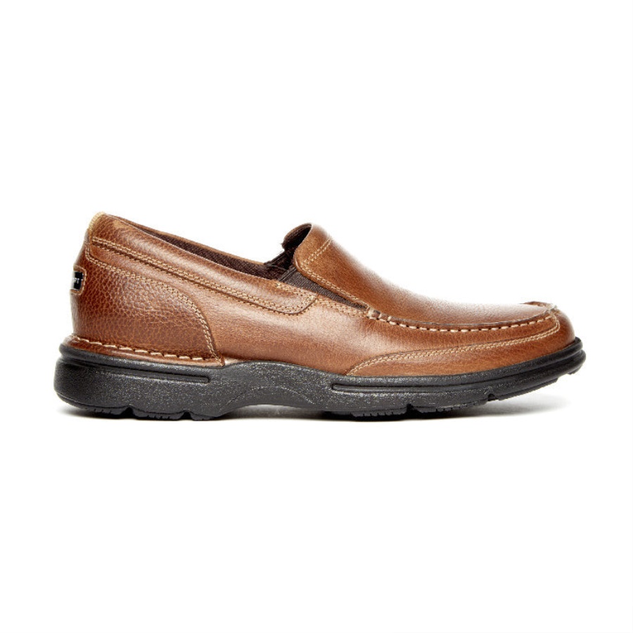 Rockport Herre Prowalker Eureka Plus Slip-on Hodelag Brun