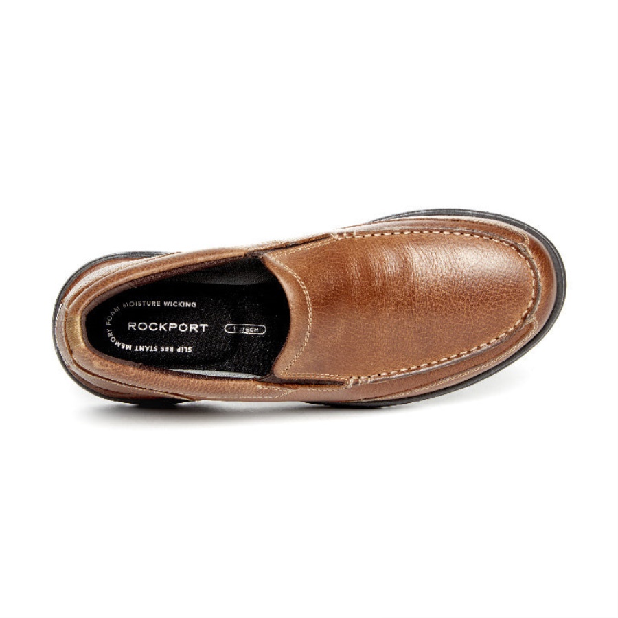 Rockport Herre Prowalker Eureka Plus Slip-on Hodelag Brun