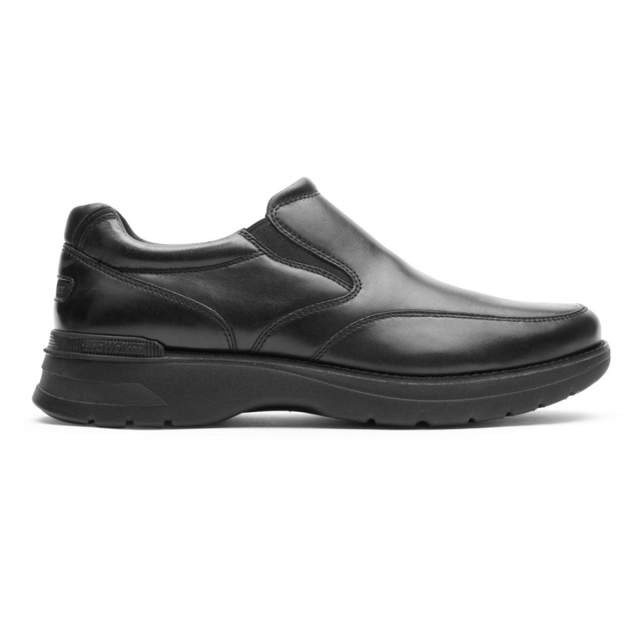 Rockport Herre Prowalker Neste Slip-on Svart Lea