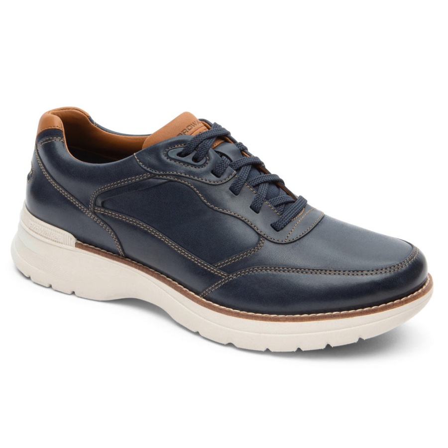 Rockport Herre Prowalker Neste Sneaker Ny Kjole Blues Lea