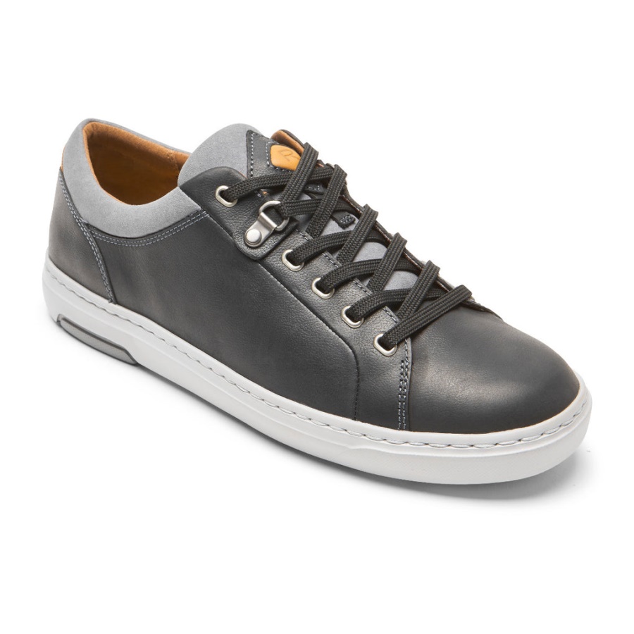 Rockport Herre Pulsetech Cupsole Sneaker Svart Skinn Ii
