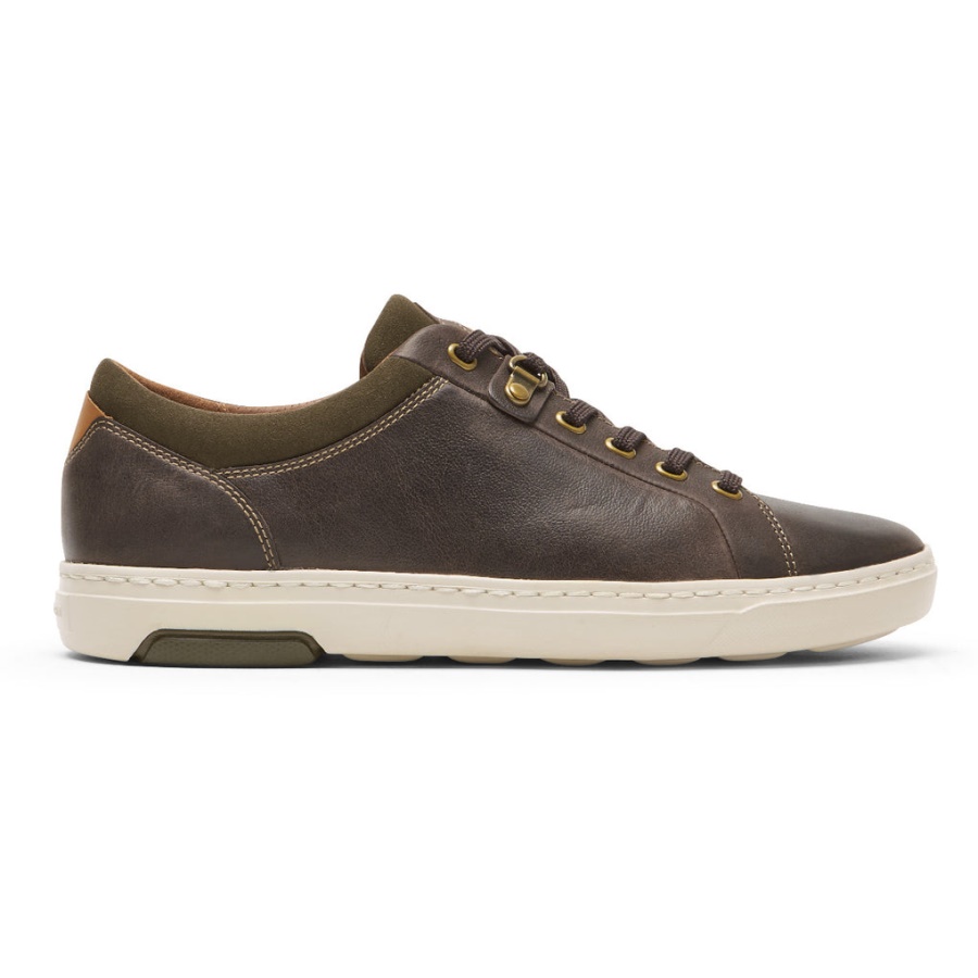 Rockport Herre Pulsetech Cupsole Sneaker Java Skinn