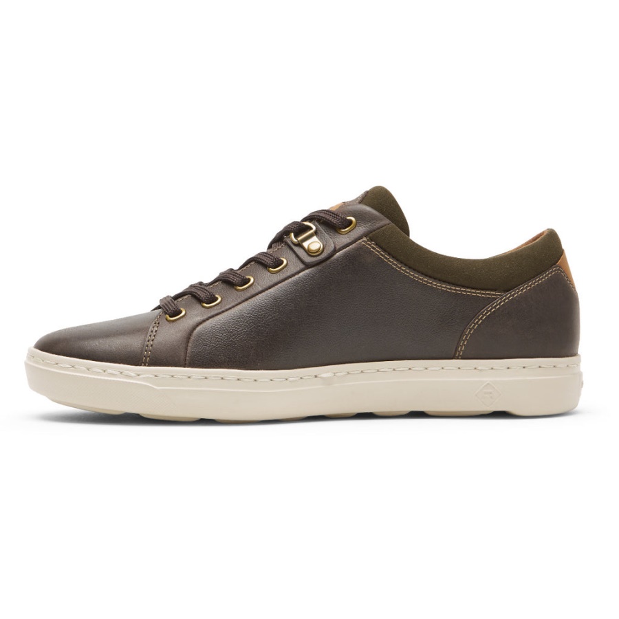 Rockport Herre Pulsetech Cupsole Sneaker Java Skinn