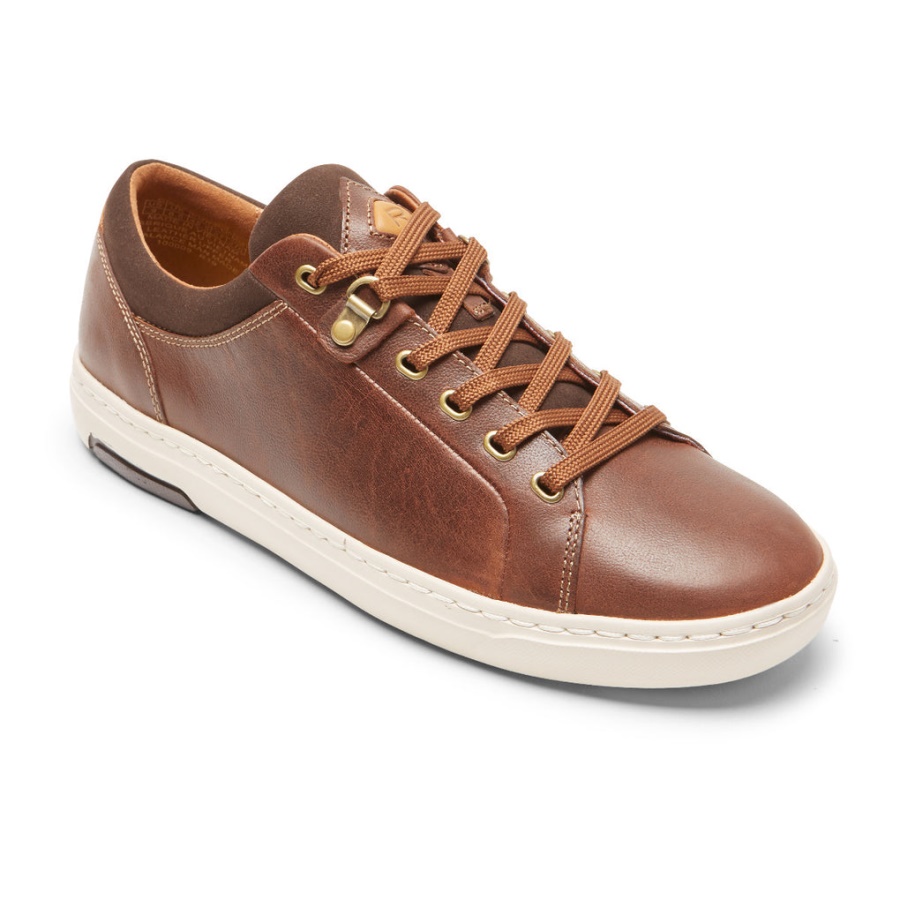Rockport Menns Pulsetech Cupsole Sneaker Monks Robe Skinn
