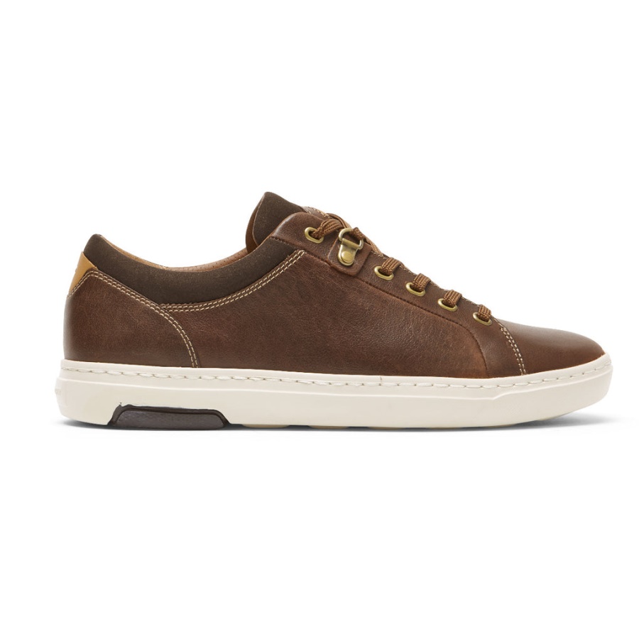 Rockport Menns Pulsetech Cupsole Sneaker Monks Robe Skinn