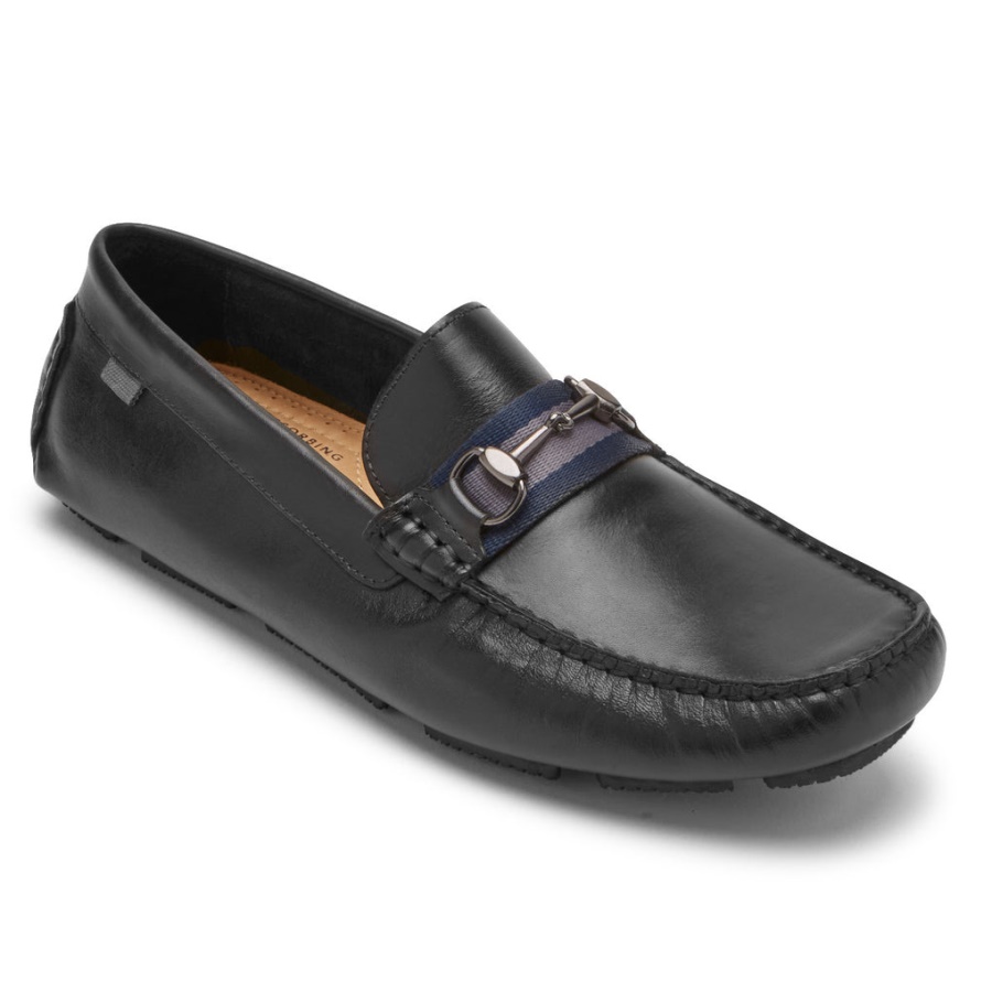 Rockport Herre Rhyder Bit Loafer Svart