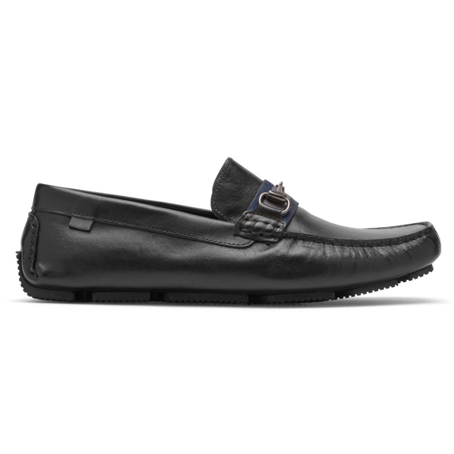 Rockport Herre Rhyder Bit Loafer Svart