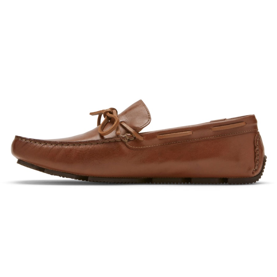 Rockport Herre Rhyder Slips Loafer Mahogni