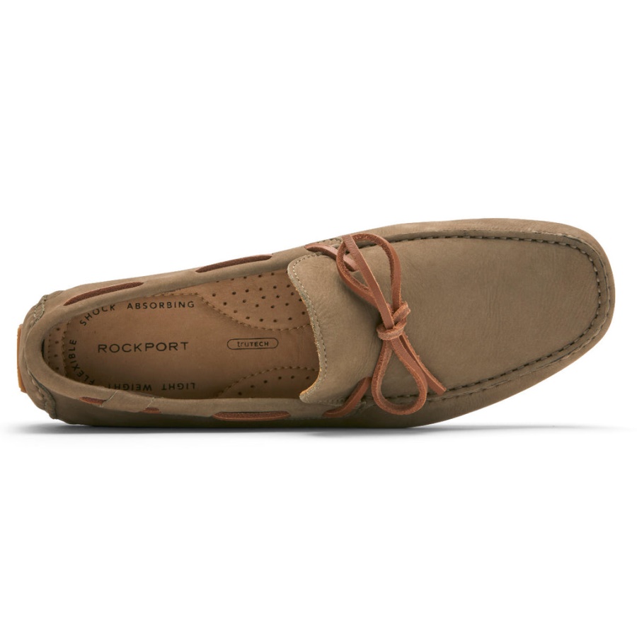 Rockport Herre Rhyder Slips Loafer Vicuna Nubuck