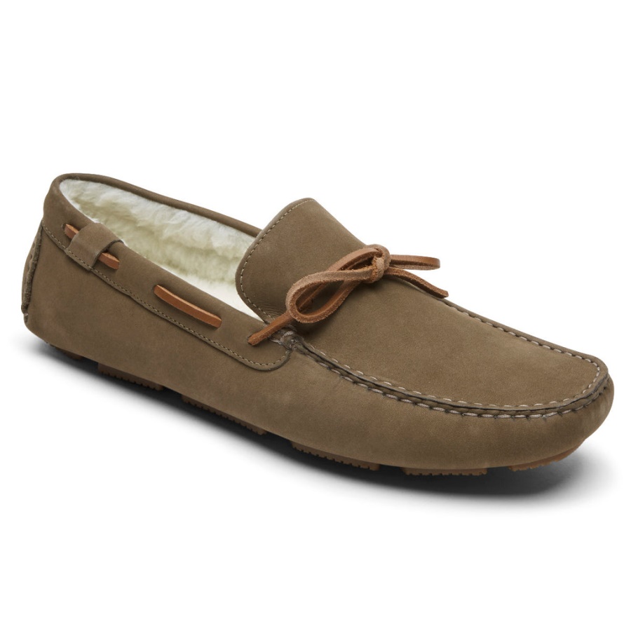 Rockport Herre Rhyder Slips Tøffel Vicuna