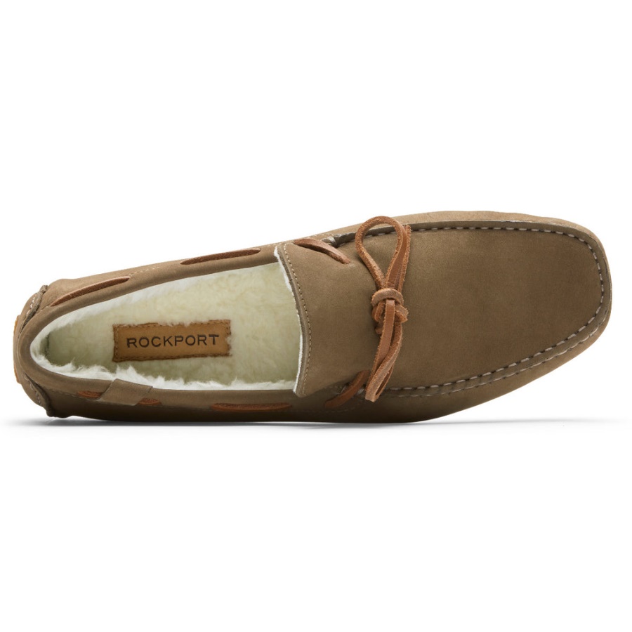 Rockport Herre Rhyder Slips Tøffel Vicuna