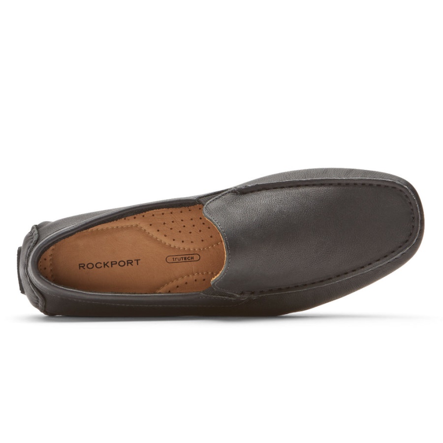 Rockport Herre Rhyder Venetiansk Loafer Svart Tumlet