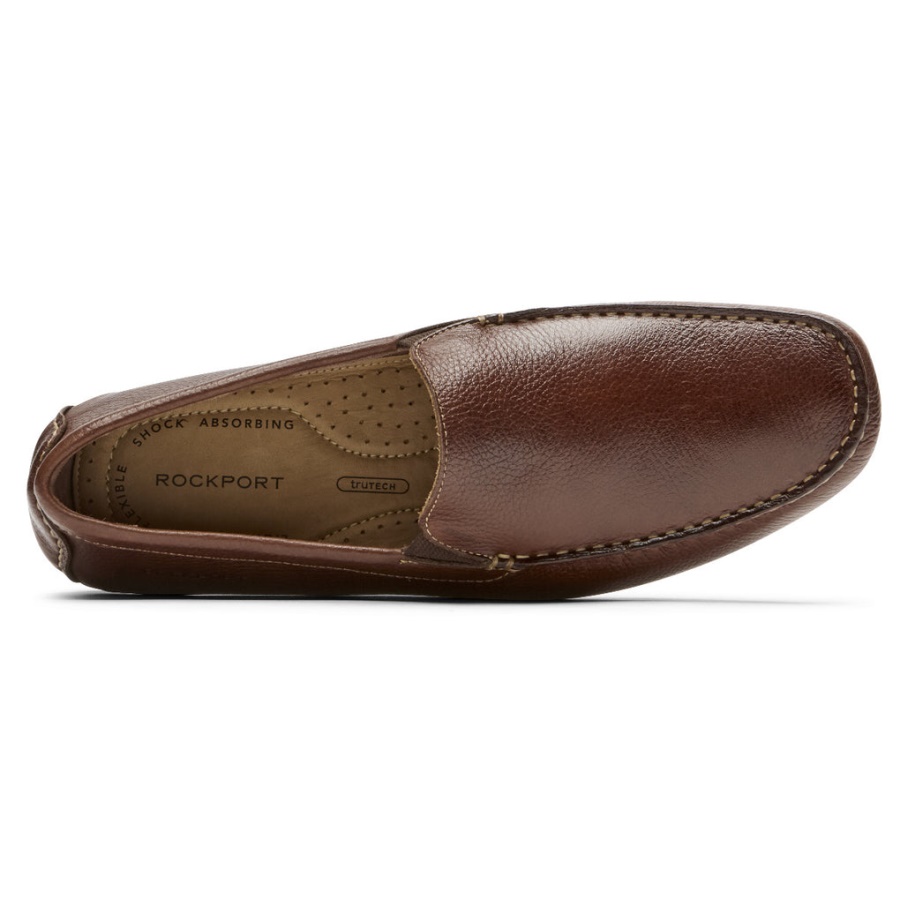Rockport Herre Rhyder Venetiansk Loafer Mahogni