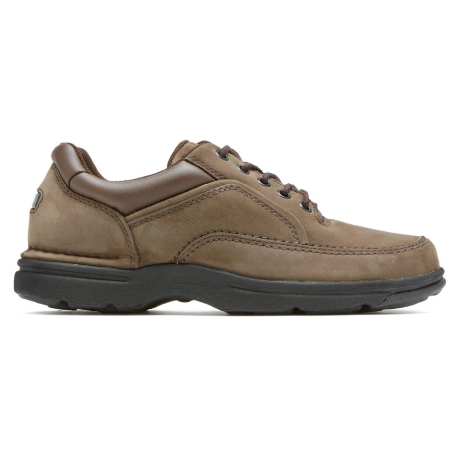 Rockport Menns Ridgefield Eureka Sjokolade Nubuck