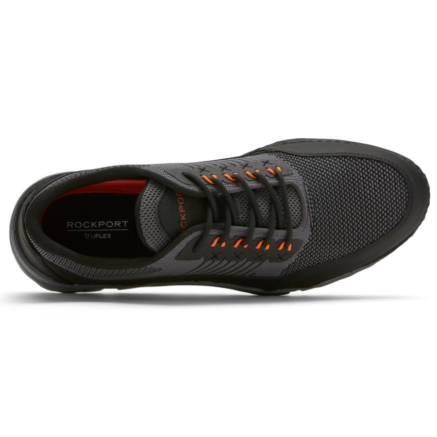 Rockport Herre Rocsports Sneaker Magnet Grå Mesh Skinn