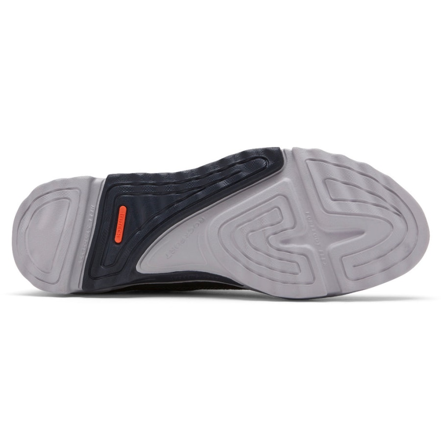 Rockport Herre Rocsports Sneaker Marine Mesh Semsket Skinn