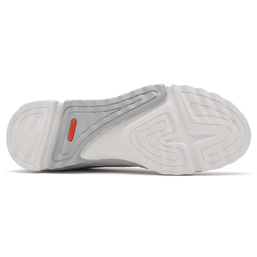 Rockport Herre Rocsports Sneaker Hvit Mesh Skinn