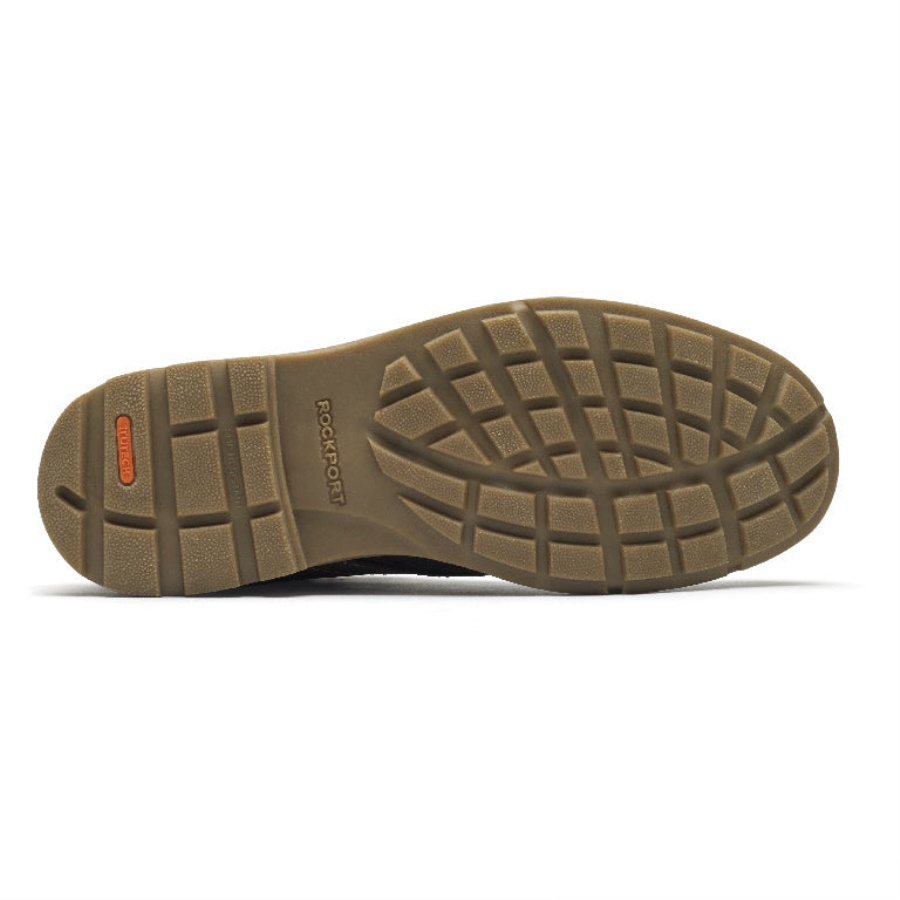 Rockport Herre Robuste Bucks Vanntett Boot Boston Tan