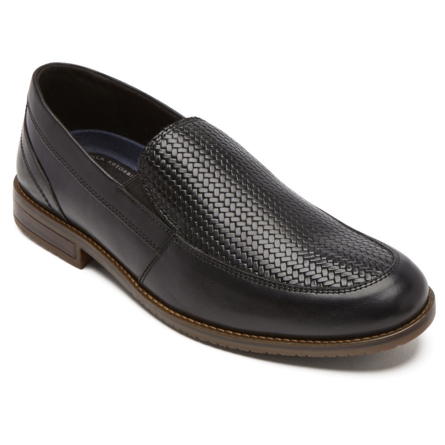 Rockport Herrestil Formål 3 Vevde Loafer Svart