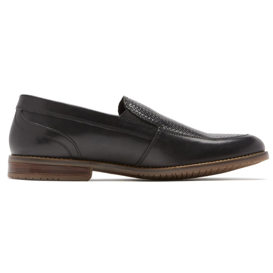 Rockport Herrestil Formål 3 Vevde Loafer Svart
