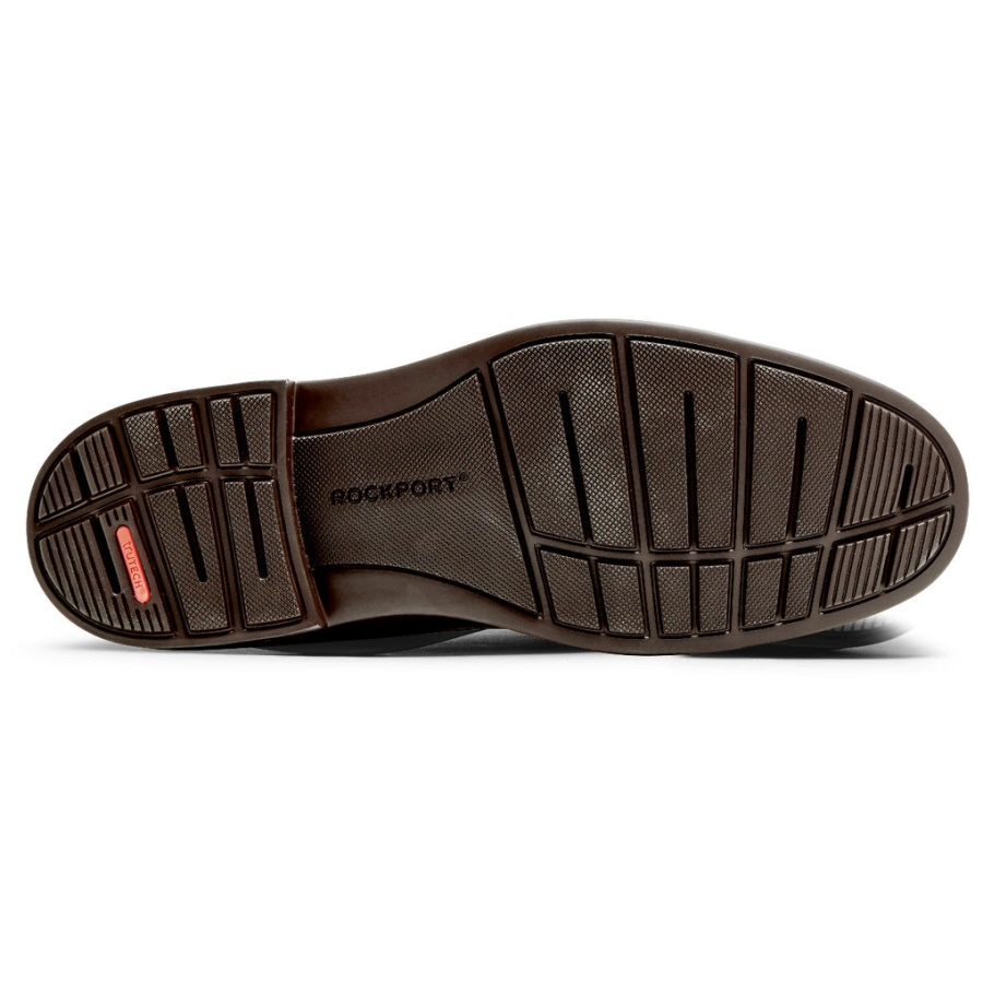 Rockport Menns Tanner Cap Toe Oxford Cognac