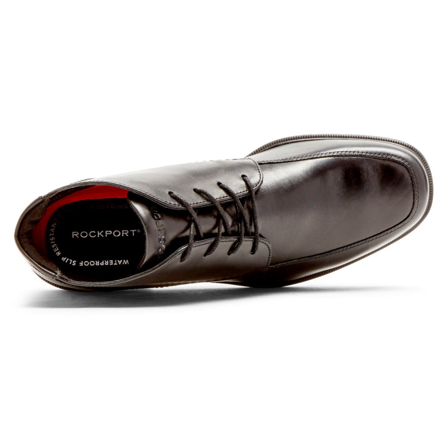 Rockport Herre Taylor Chukka Støvel Vanntett Svart