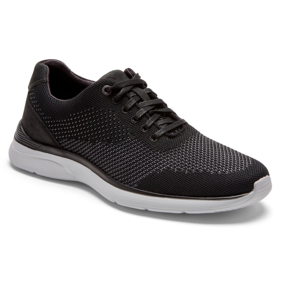 Rockport Menns Total Motion Active Mesh Sneaker Svart Ii