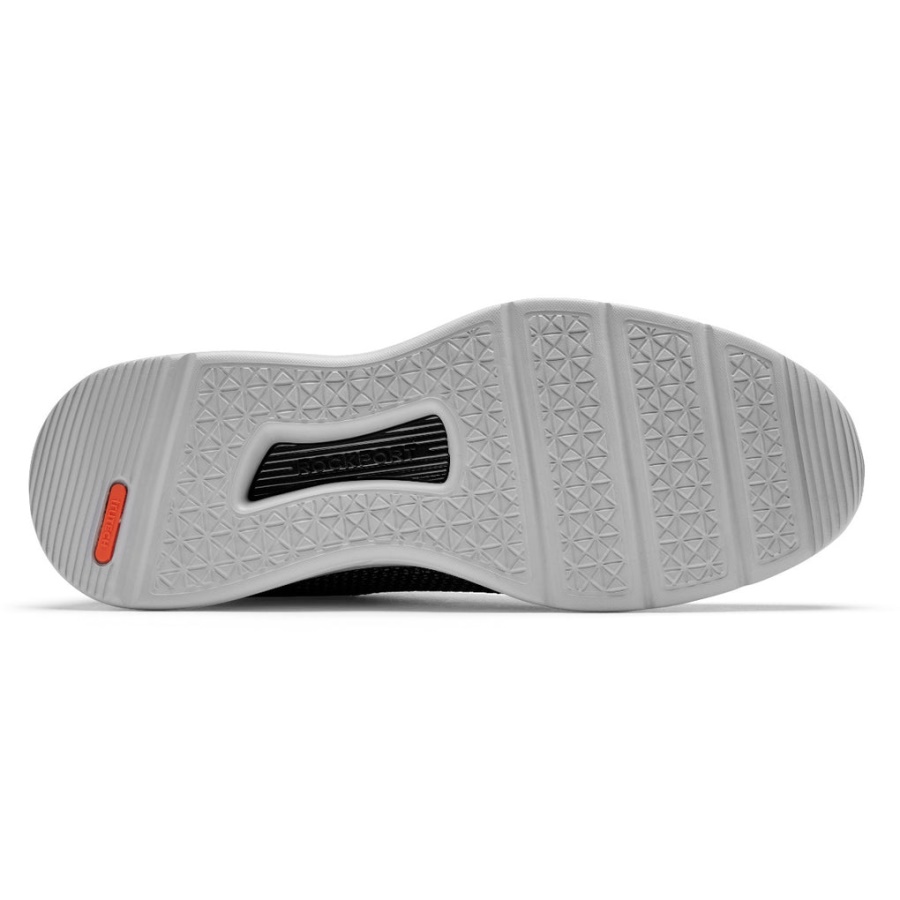 Rockport Menns Total Motion Active Mesh Sneaker Svart Ii