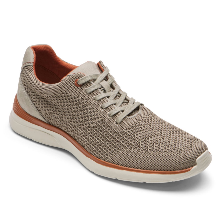 Rockport Menns Total Motion Active Mesh Sneaker Dove