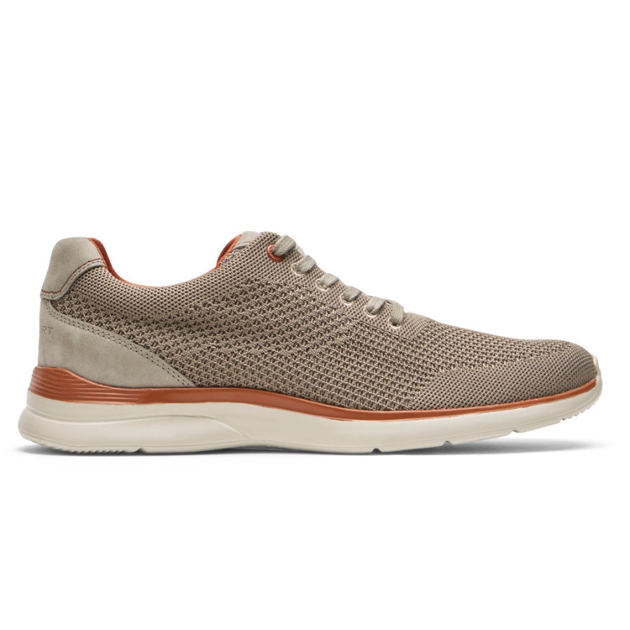 Rockport Menns Total Motion Active Mesh Sneaker Dove