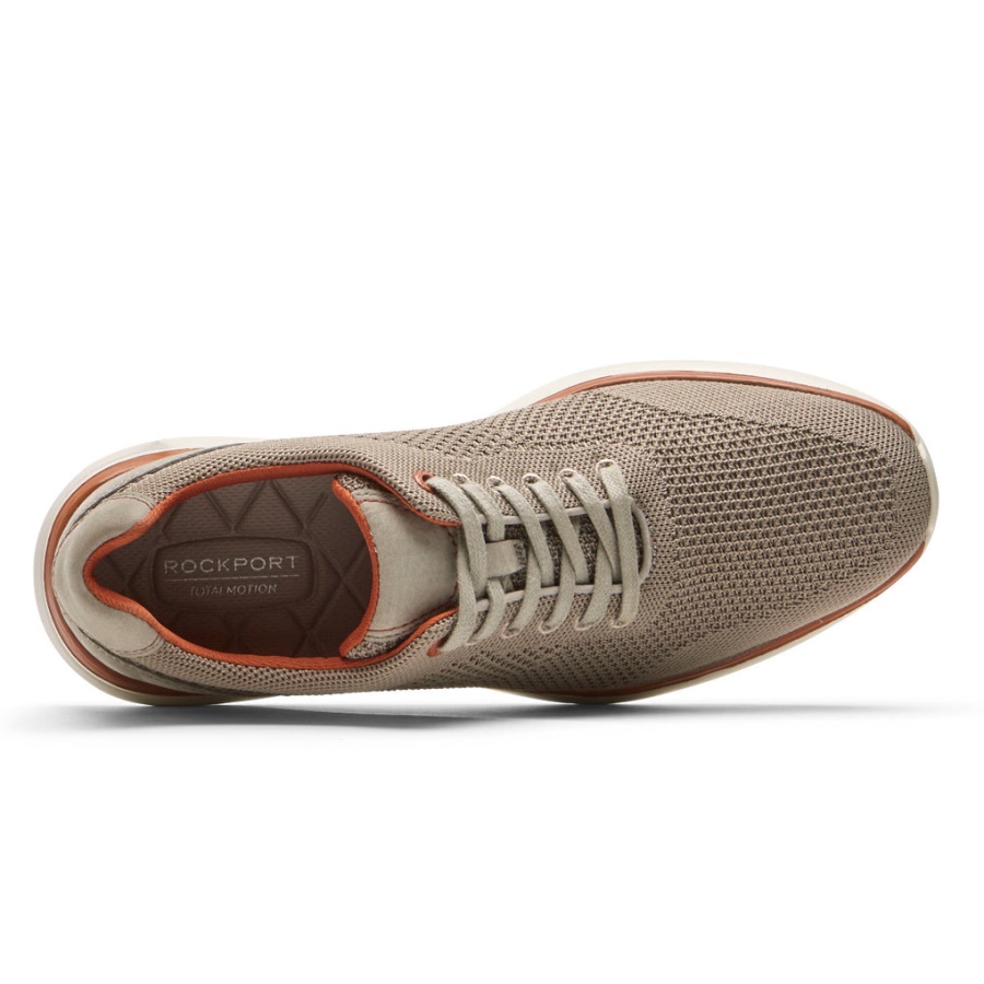 Rockport Menns Total Motion Active Mesh Sneaker Dove