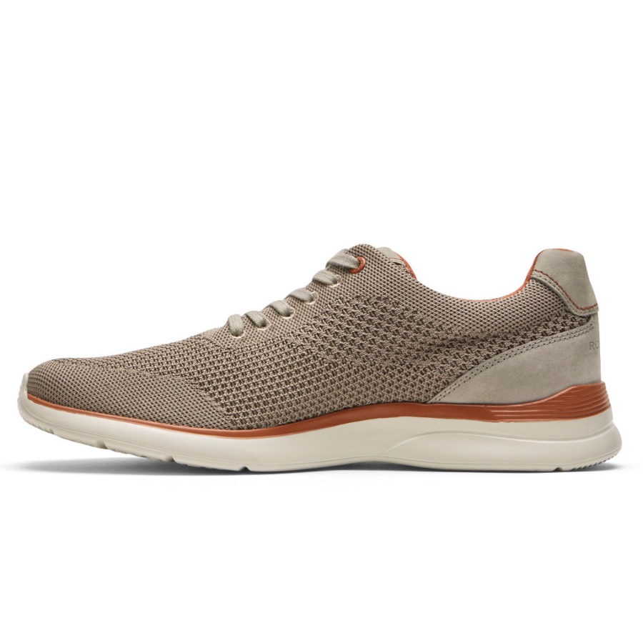 Rockport Menns Total Motion Active Mesh Sneaker Dove