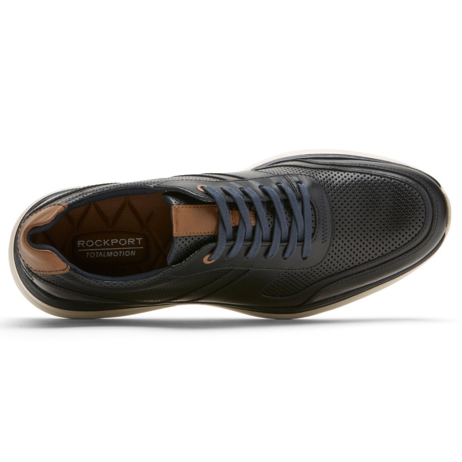 Rockport Menns Total Motion Aktiv Mudguard Ny Kjole Blues