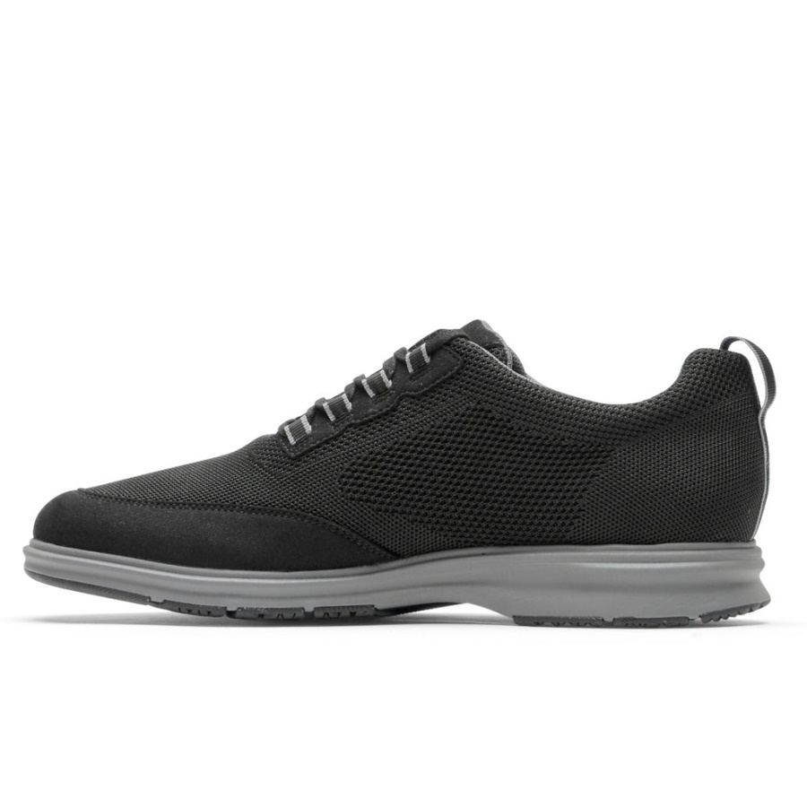 Rockport Menns Total Motion City Mesh Oxford Svart