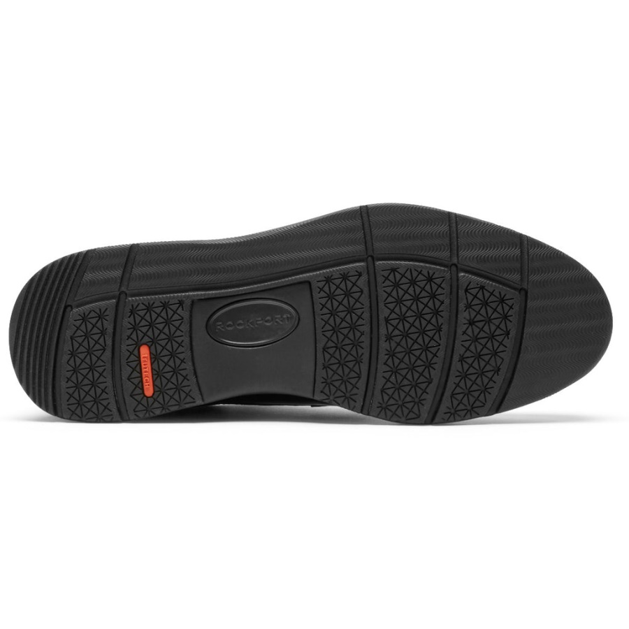 Rockport Herre Total Motion City Plain Toe Oxford Svart