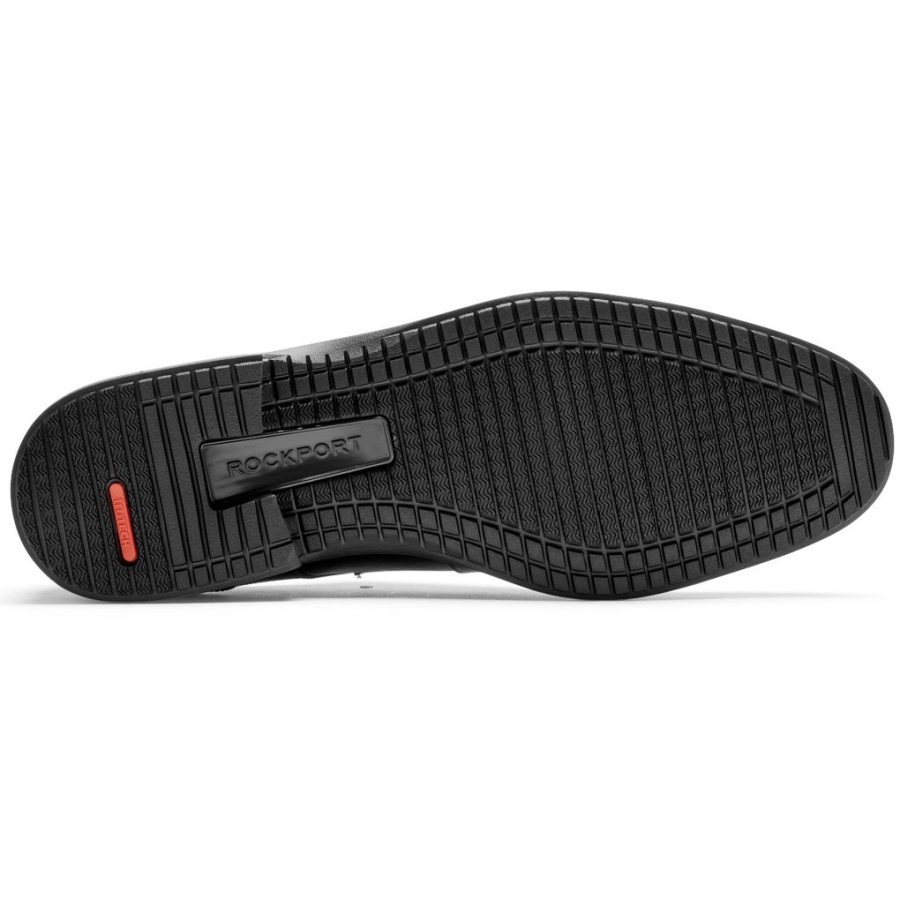 Rockport Menns Total Motion Dressport Forkle Tå Oxford Svart