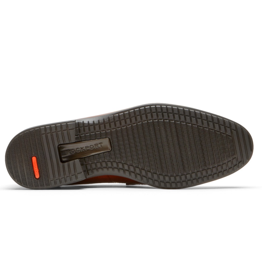 Rockport Menns Total Motion Dressport Penny Loafer Tan