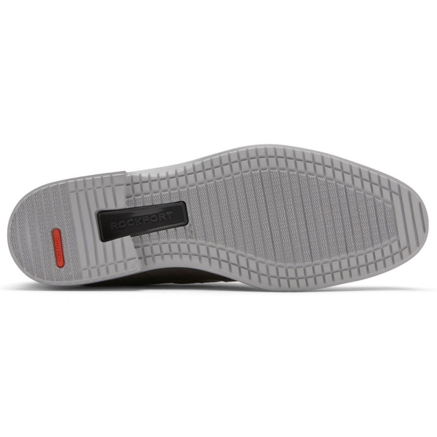 Rockport Menns Total Motion Dressport Vanlig Tå Oxford Stålgrå