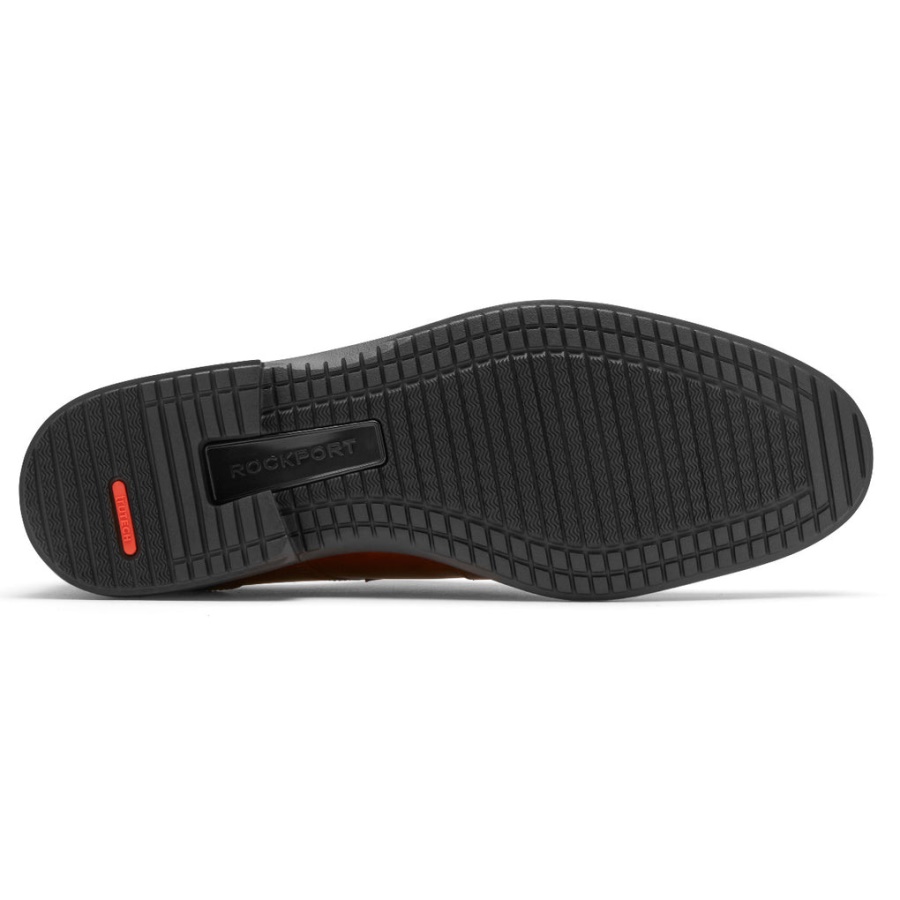 Rockport Menns Total Motion Dressport Vanlig Tå Oxford Tan