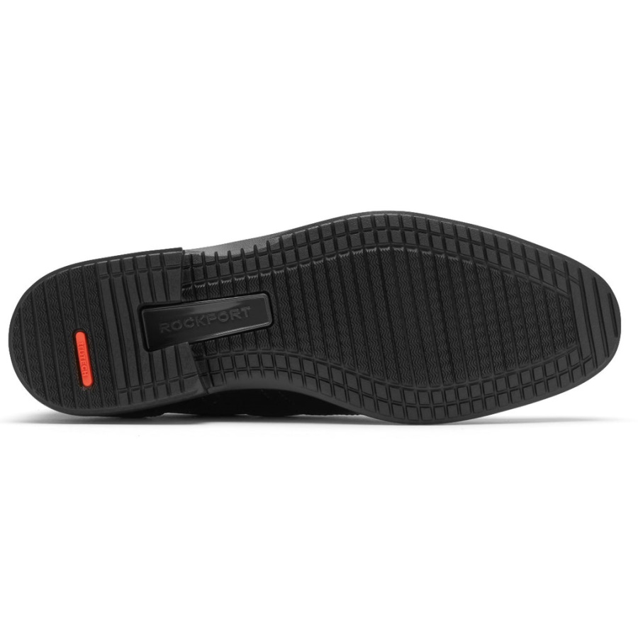 Rockport Herre Total Motion Dressport Vingetip Svart