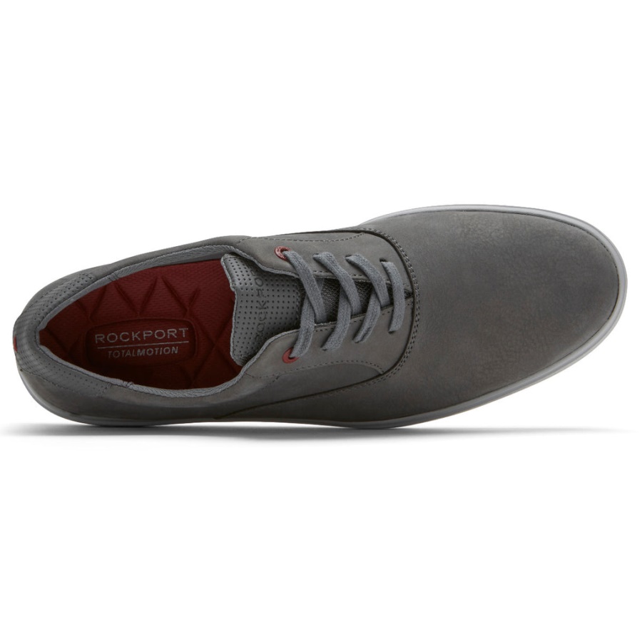 Rockport Herre Total Motion Lite Cvo Sneaker Stål Grå Nubuck