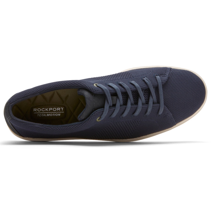 Rockport Menns Total Motion Lite Mesh Sneaker Ny Kjole Blues