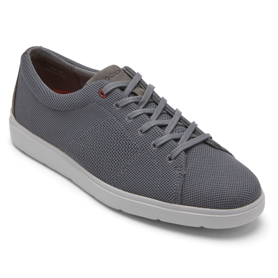 Rockport Menns Total Motion Lite Mesh Sneaker Stålgrå