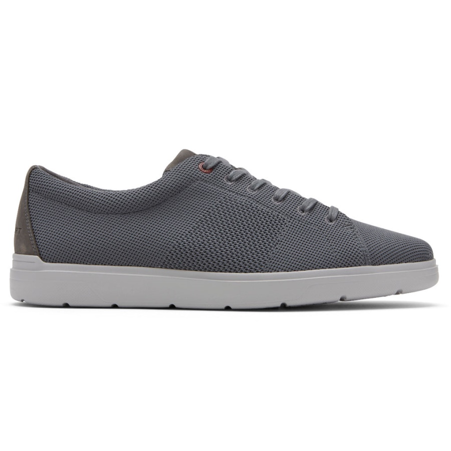 Rockport Menns Total Motion Lite Mesh Sneaker Stålgrå
