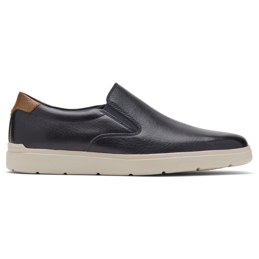 Rockport Herre Total Motion Lite Slip-on Sneaker Ny Kjole Blues Toledo